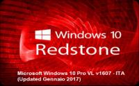 Microsoft.Windows.10.Pro.VL.v1607.Updated.Gennaio.2017.32.e.64Bit.ITA