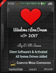 Windows 7 Love Dream Lite<span style=color:#777> 2017</span> By CMTEAMPK