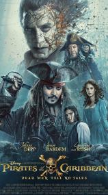 Pirates of the Caribbean Dead Men Tell No Tales <span style=color:#777>(2017)</span> v2 DVDScr [Tamil (HQ Audio) + Latino] - x264 - 800MB]