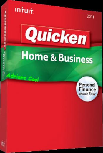 Intuit Quicken Home & Business<span style=color:#777> 2011</span> By Adrian Dennis