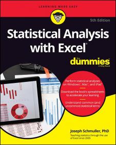 Statistical Analysis with Excel For Dummies, 5th Edition