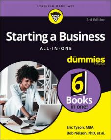 Starting a Business All-in-One For Dummies, 3rd Edition (True EPUB -<span style=color:#777> 2022</span>)