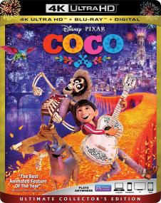 Coco <span style=color:#777>(2017)</span> 1080p UHD 10bit [60FPS] BluRay x265 HEVC [Org Hindi BD 5 1 640Kbps + English AAC 7.1] MSubs ~ MrStrange