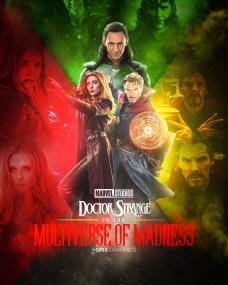 Doctor Strange in the Multiverse of Madness <span style=color:#777>(2022)</span> 720p WEBRip x264 AAC  [ Hin,Eng ] ESub