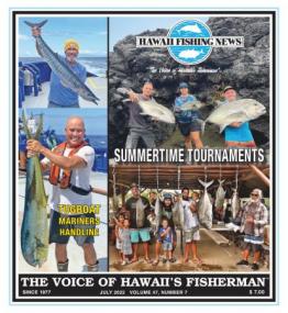 Hawaii Fishing News - July<span style=color:#777> 2022</span>