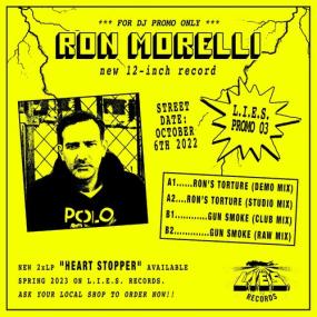 Ron Morelli - Torture Promo 12 inch <span style=color:#777>(2022)</span> Mp3 320kbps [PMEDIA] ⭐️