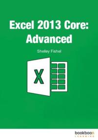 Excel<span style=color:#777> 2013</span> Core Advanced