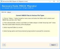 RecoveryTools MBOX Migrator 8.1