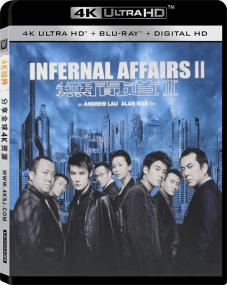 [4K世界]无间道2 4K Infernal Affairs II<span style=color:#777> 2003</span> 2160p FRA UHD Blu-ray HEVC DTS-HD MA 5.1[原盘DIY简繁字幕_国语音轨]-4KSJ
