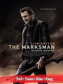 The Marksman <span style=color:#777>(2021)</span> BR-Rip - x264 - Org Auds [Tel + Tam + Hin] - 450MB