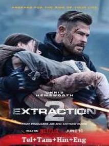 Extraction 2 <span style=color:#777>(2023)</span> 1080p TRUE WEB-DL - AVC - (DD 5.1 - 640Kbps) [Tel + Tam + Hin + Eng]