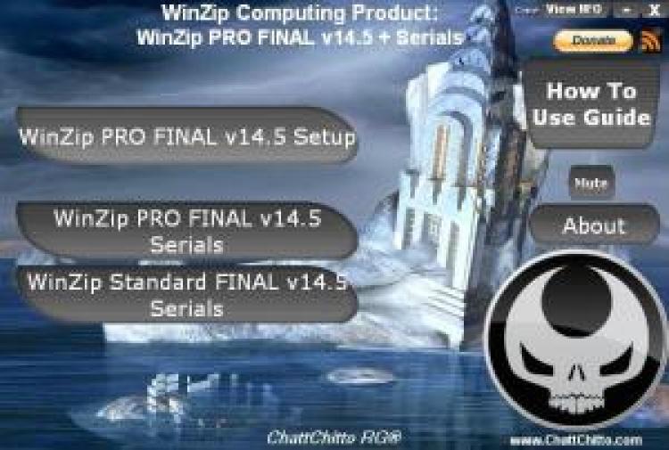 WinZip PRO FINAL v14.5 + Serials [ChattChitto RG]