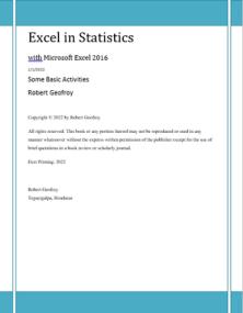 Excel in Statistics