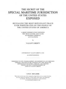 Valiant Liberty - The Secret of the Special Maritime Jurisdiction of the United States Exposed <span style=color:#777>(2001)</span> pdf - roflcopter2110