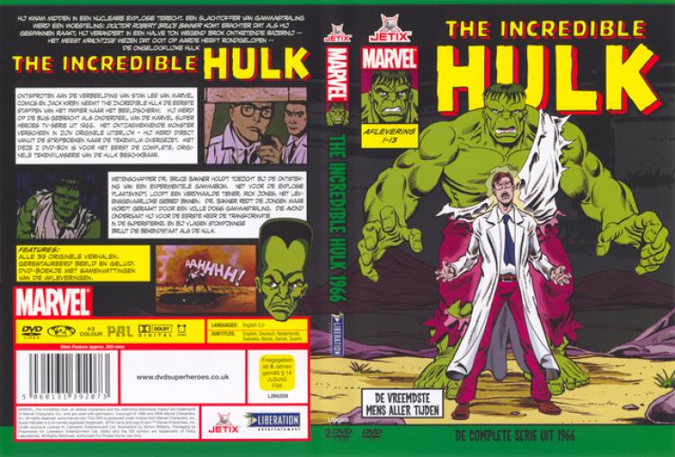 The Incredible Hulk - The Complete<span style=color:#777> 1966</span> Animated Season dvd 2-2 Pioen 2Lions<span style=color:#fc9c6d>-Team</span>