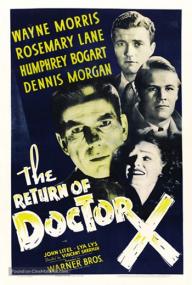 The Return of Doctor X 1939 (Humphrey Bogart-Horror) 1080p x264-Classics
