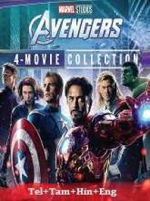 Avengers Quadrilogy (2012-2019) 720p BluRay - x264 - [Tel + Tam + Hin + Eng] - DD 5.1 - 7