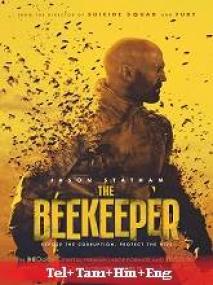 Us - The Beekeeper <span style=color:#777>(2024)</span> 720p BluRay - Org Auds [Tel + Tam + Hin + Eng]