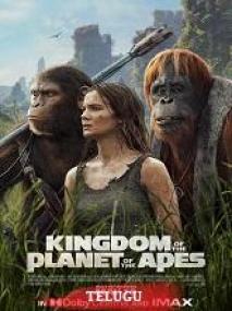 Kingdom of the Planet of the Apes <span style=color:#777>(2024)</span> 720p Telugu DVDScr - x264 - HQ Clean Aud - 1
