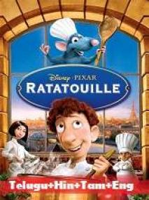 Ratatouille <span style=color:#777>(2007)</span> 720p BluRay - [Telugu + Hindi + Tamil + Eng]