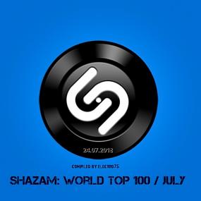 Shazam -  World Top 100 24 07  <span style=color:#777>(2018)</span>