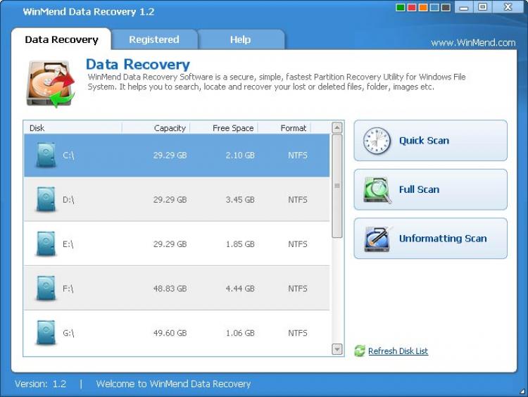 WinMend Data Recovery v1.3.6 Software + Keygen