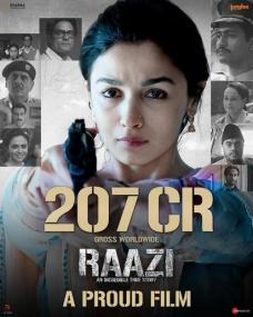 Www  - Raazi <span style=color:#777>(2018)</span> Hindi Proper HQ HDRip - 400MB - x264 - MP3 - ESub