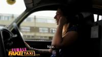 Female Fake Taxi Sexy Horny Tattoed Driver Enjoys a