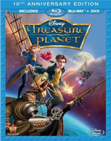Treasure Planet <span style=color:#777>(2002)</span>[720p - BDRip - [Tamil + Telugu + Hindi + Eng] - x264 - 800MB - ESubs]