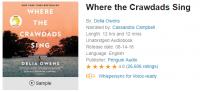 Where The Crawdads Sing [Delia Owens] [Cassandra Campbell]