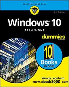Windows 10 All-In-One For Dummies, 3rd Edition