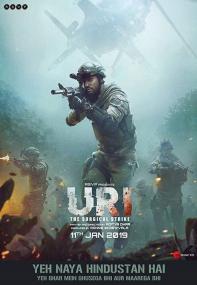 Uri The Surgical Strike <span style=color:#777>(2019)</span> Hindi Proper HDRip x264 400MB