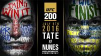 UFC 200  Miesha Tate vs  Amanda Nunes  Undercard + Main Card  1080i ts