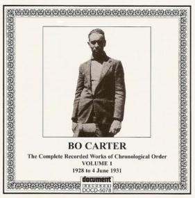 Bo Carter  Complete Recorded Works Vol  1[ 1928 to 4 June 1931](blues)(flac)[rogercc][h33t]