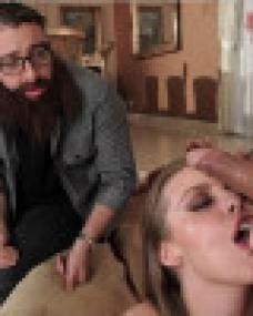Britney Amber - Rabbi Converts Britney With That Hard Cock