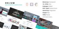 DesignOptimal - ThemeForest - Helium - 10 in 1 Landing Pages Package (Update- 2 May 16) - 15694845
