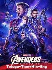 Avengers Endgame <span style=color:#777>(2019)</span> 720p New HDTC-Rip New HQ Line [Telugu + Tamil + + Eng] 1.4GB
