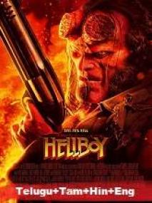 Hellboy <span style=color:#777>(2019)</span> Proper HDRip - x264 - HQ Line [Telugu +] - 400MB