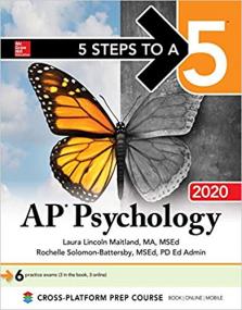 5 Steps to a 5 AP Psychology<span style=color:#777> 2020</span>