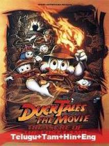 DuckTales the Movie Treasure of the Lost Lamp <span style=color:#777>(1990)</span> 720p HDRip - [Telugu + Tamil + + Eng] 650MB