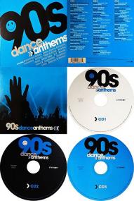 90's Dance Anthems - 3 CD Box Set<span style=color:#777> 2019</span> [CBR-320kbps]