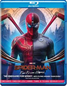 Spider-Man Far From Home<span style=color:#777> 2019</span> 1080p BDRip Original Auds Tamil+Telugu+Hindi+Eng x264 DD 5.1 2.3GB ESubs[MB]