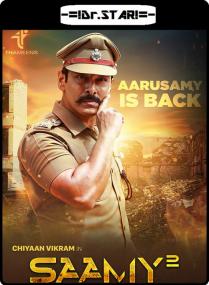Saamy Square <span style=color:#777>(2018)</span> 720p UNCUT HDRip x264 Eng Subs [Dual Audio] [Hindi DD 2 0 - Tamil 5 1] <span style=color:#fc9c6d>-=!Dr STAR!</span>