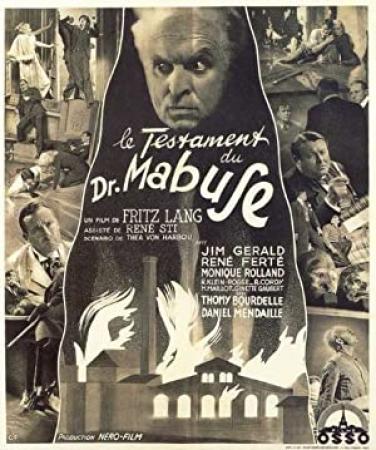 The Testament Of Dr Mabuse 1933 1080p BluRay x264-GHOULS