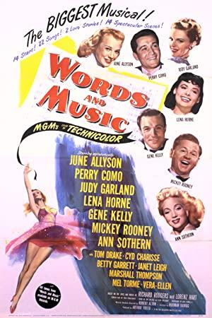 Words and Music (1948) Xvid 1cd-Subs-Francais- Perry Como, June Allyson, Judy Garland [DDR]
