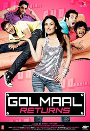 Golmaal Returns<span style=color:#777> 2008</span> Hindi 1080p BluRay x264 DD 5.1 ESubs - LOKiHD - Telly